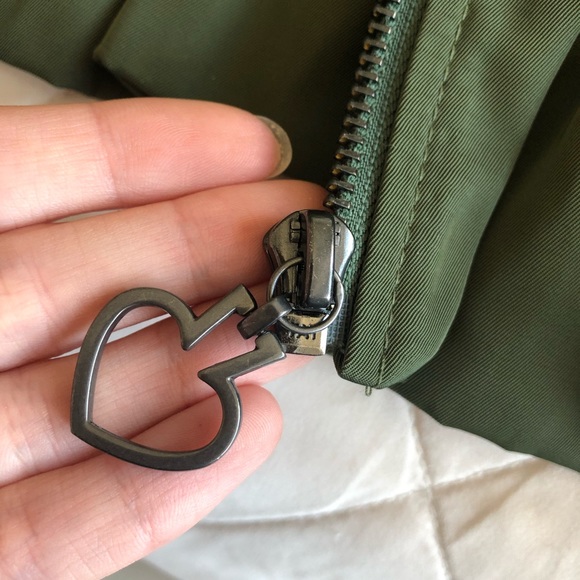 Kate Spade Bomber Peplum Fall Jacket gather frill - Picture 12 of 16